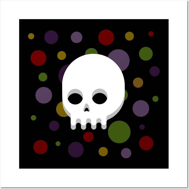 Spots & Skulls Wall Art by bluevolcanoshop@gmail.com